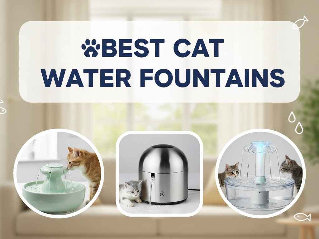 Best Cat Water Fountains