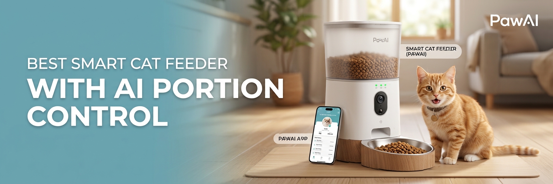 Best Smart Cat Feeder With Ai Portion Control